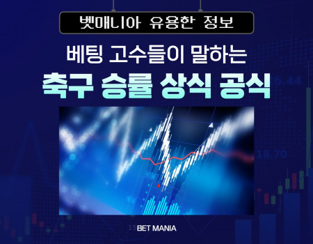 베팅 고수들이 말하는 축구 승률 상승 공식